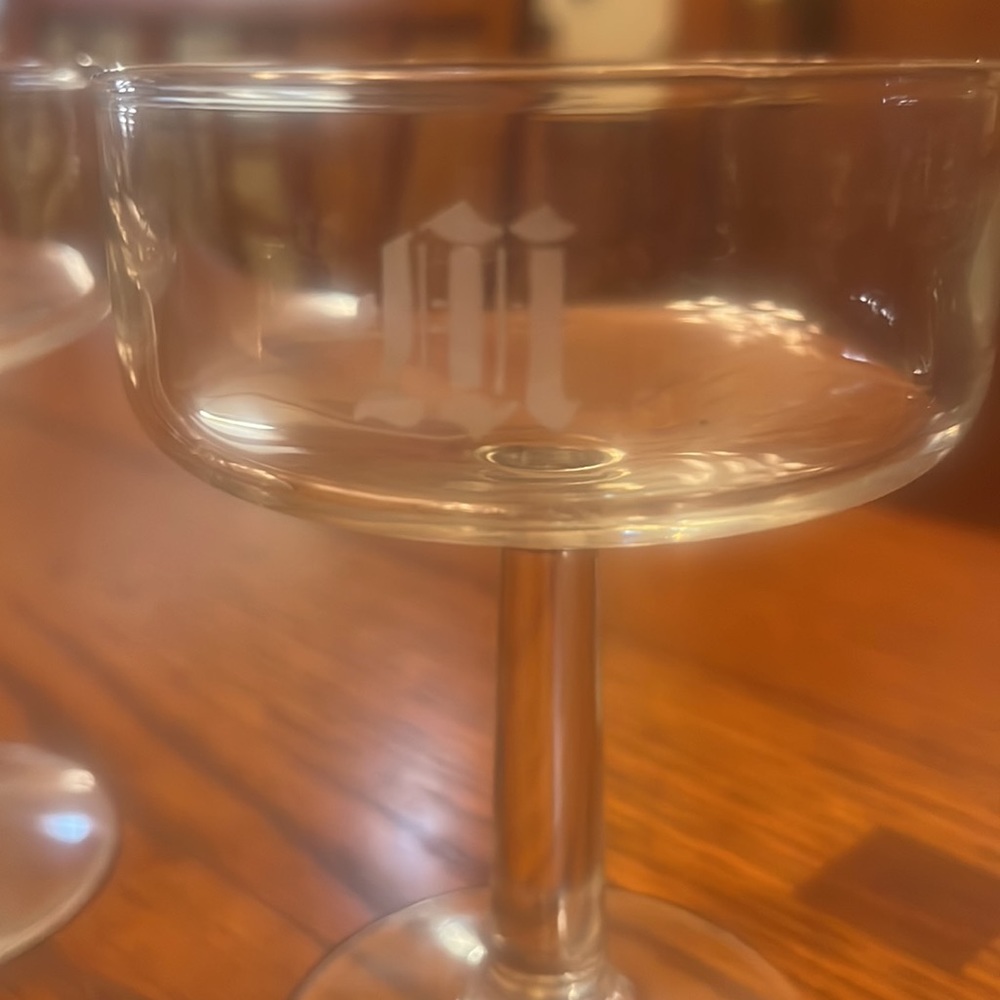 Dessert or Bar Glasses - Set of 4